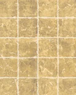 York KT2102 Gold Metal Leaf Squares Wallpaper