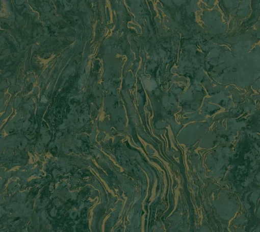 York KT2222 Green Polished Marble Wallpaper
