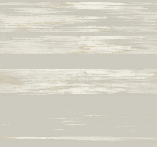 York KT2152 Grey Horizontal Dry Brush Wallpaper