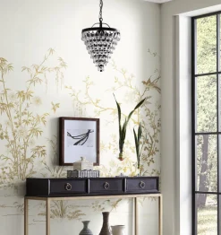 York KT2262M White Flowering Vine Chino Wallpaper Mural