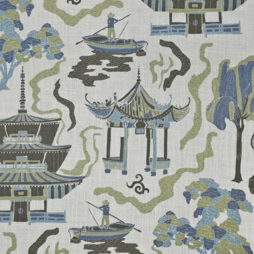 Regal Kumano Lilypad Fabric