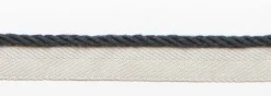 Stock/Europatex Le Lin 1/8 inch Micro Cord Blueberry Europatex Trim