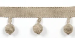 Europatex Le Lin Beaded Fringe Haze Trim