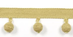 Europatex Le Lin Beaded Fringe Jute Trim