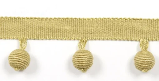 Europatex Le Lin Beaded Fringe Jute Trim