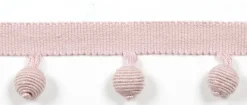 Europatex Le Lin Beaded Fringe Pink Bliss Trim