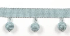 Europatex Le Lin Beaded Fringe Sky Trim