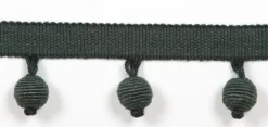 Europatex Le Lin Beaded Fringe Spruce Trim