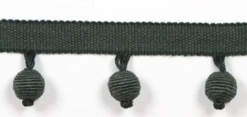 Europatex Le Lin Beaded Fringe Spruce Trim