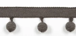 Europatex Le Lin Beaded Fringe Steel Trim