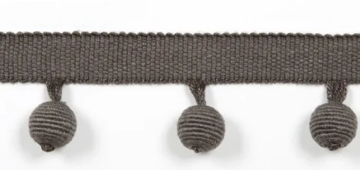 Europatex Le Lin Beaded Fringe Steel Trim