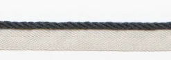 Europatex Le Lin 1/8" Micro Cord Blueberry Trim