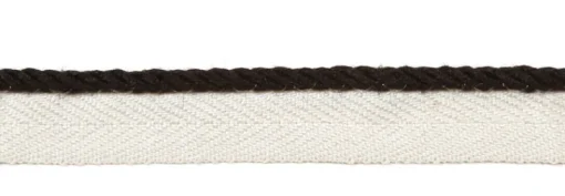 Europatex Le Lin 1/8" Micro Cord Black Trim