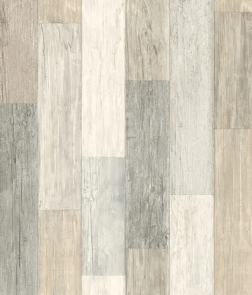 York LG1400 Gray Pallet Board Wallpaper