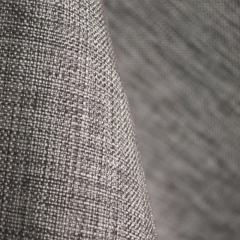Tempo Luster Slate Silver Grey Fabric