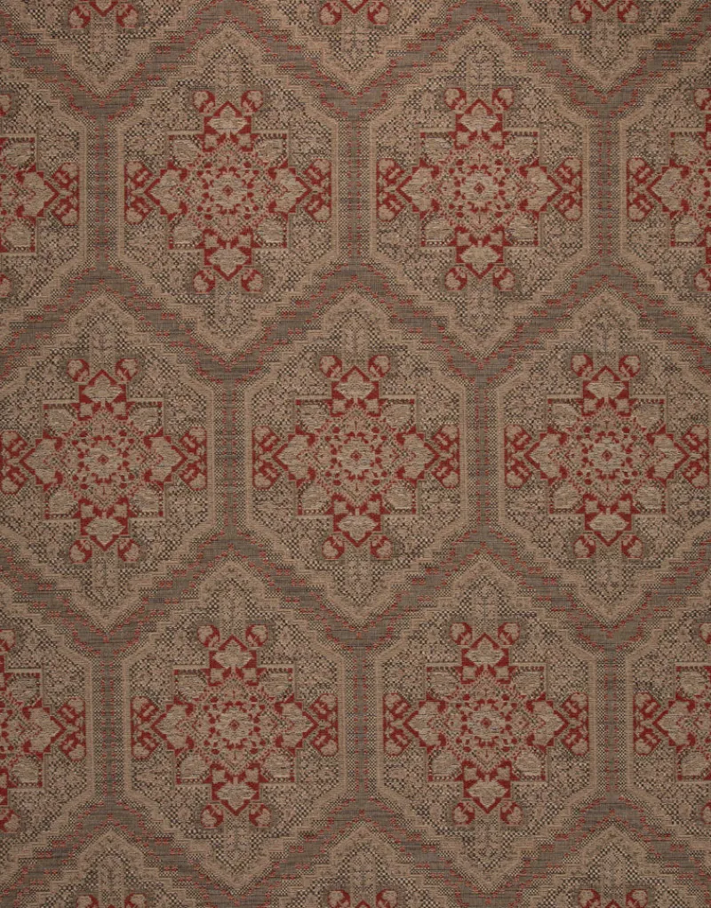 SMC/TFA Machu Picchu Crimson Swavelle Mill Creek Fabric