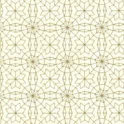 Brewster Marqueterie Gold Mosaic Geometric Wallpaper