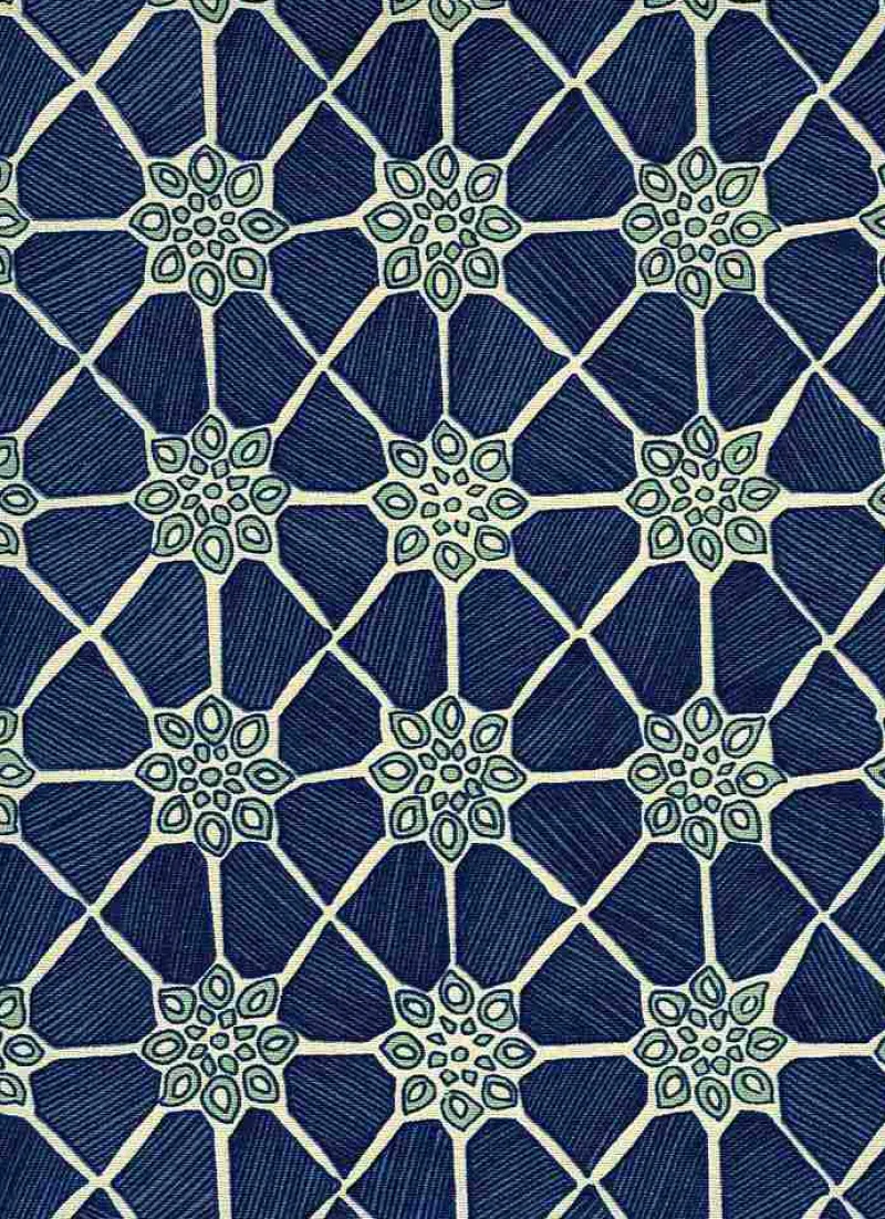 Laura Kiran Marrakesh Print Ink Fabric