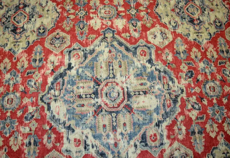 Stock/Covington Massimo Moroccan Red Covington Fabric (u19509)