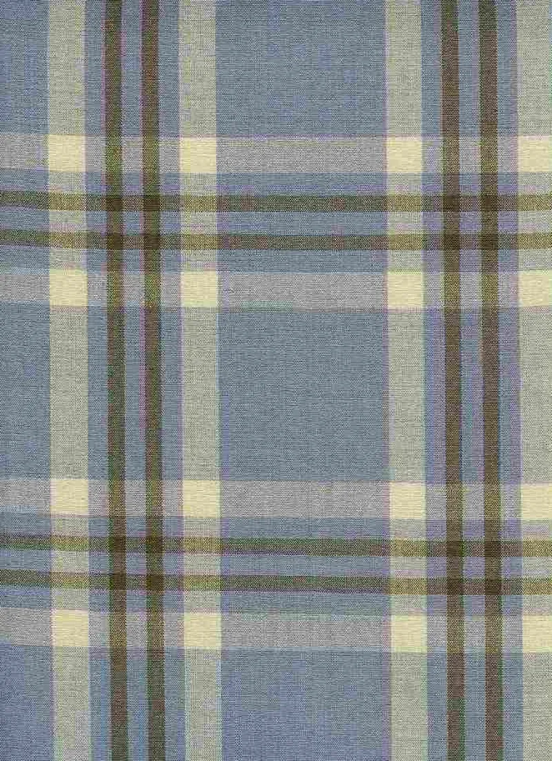 Laura Kiran Miami Plaid Wisteria Fabric