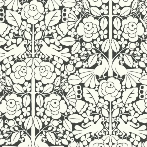 York MK1167 Fairy Tales Black Wallpaper