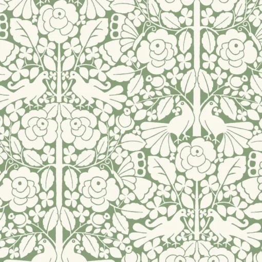 York MK1164 Fairy Tales Green Wallpaper