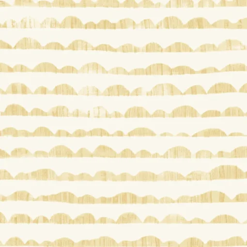 York MK1142 Hill & Horizon Yellow Wallpaper