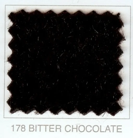 jb_martin Mohair Upholstery Fabric 8216 Nevada 178 Bitter Chocolate