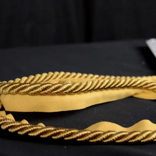 Stock/Belagio Mulberry BC10003 61 Gold Lip Cord Trim