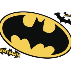 York/RoomMates Murals Batman Giant Logo w/ Dry Erase Mural