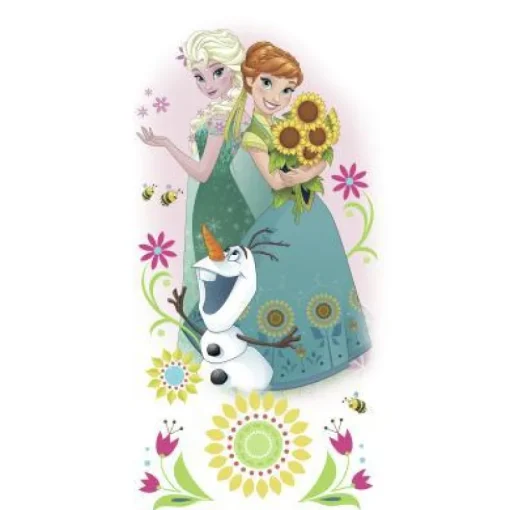 York/RoomMates Murals Disney Frozen Fever Group Giant Wall Graphic Mural
