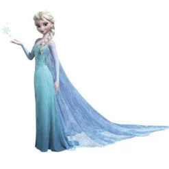 York/RoomMates Murals Frozen Elsa Giant Wall Decal With Glitter