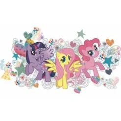 York/RoomMates Murals My Little Pony Wall Graphix Giant Wall Decals Mural