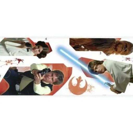 York/RoomMates Murals Star Wars Classic Burst Giant Wall Decal Mural