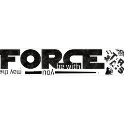 York/RoomMates Murals Star Wars Classic FORCE Quote Wall Decals Mural