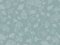 York NA0573 Blue Gingko Trail Wallpaper