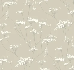 York NA0599 Tan Enchanted Wallpaper