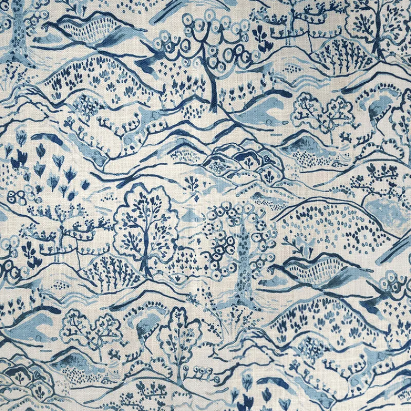 Regal Nami Indigo Fabric