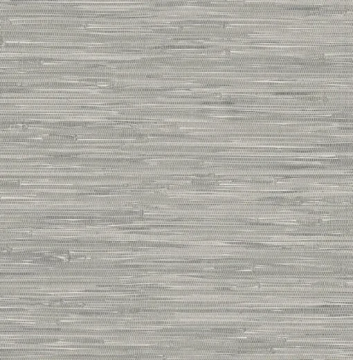 Brewster NU2083 Tibetan Grasscloth Grey Natural Peel and Stick Wallpaper