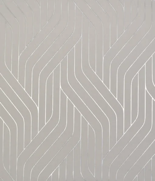 York/AV NW3519 Ebb And Flow Grey/Silver Wallpaper