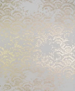 York/AV NW3598 Eclipse White/Gold Wallpaper