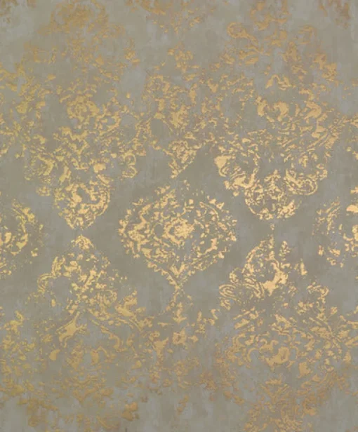 York/AV NW3566 Stargazer Almond/Gold Wallpaper
