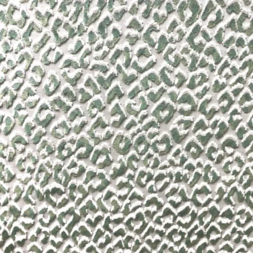 Hamilton Ocelot Jade Fabric