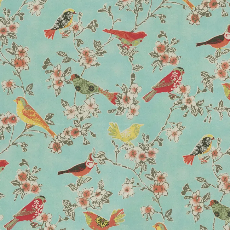 PKaufmann_inc/PKL OD Tweet Toile 410442 Robin's Egg PKL Studio Outdoor Fabric