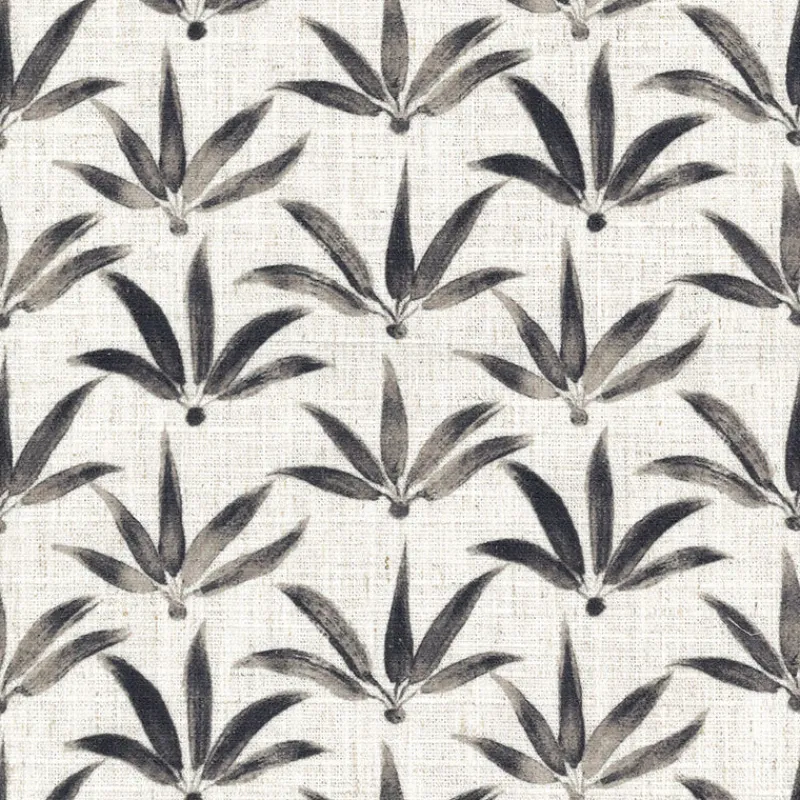 Regal Papyrus Charcoal Fabric