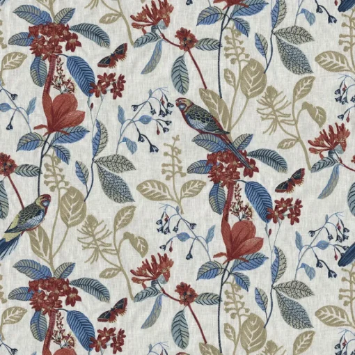 PKaufmann_inc/PKL Parakeet Emb Indienne P/K Lifestyles Fabric