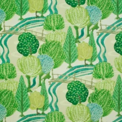 PKaufmann_inc/PK Parterre Garden Leaf P/Kaufmann Fabric