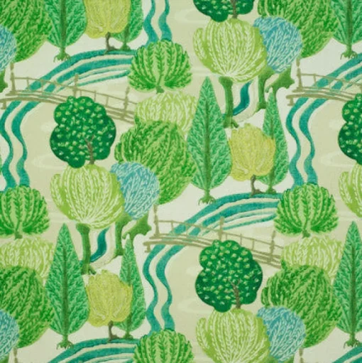 PKaufmann_inc/PK Parterre Garden Leaf P/Kaufmann Fabric