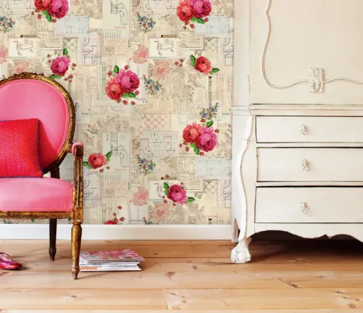 Brewster Pip Patterns Wallpaper Mural