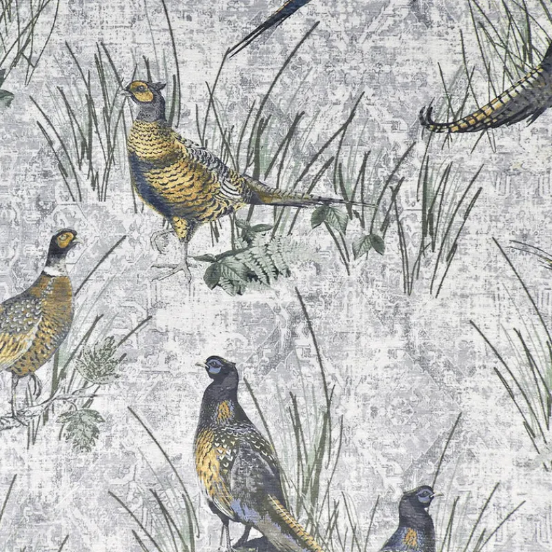 Regal Plumage Frost Fabric